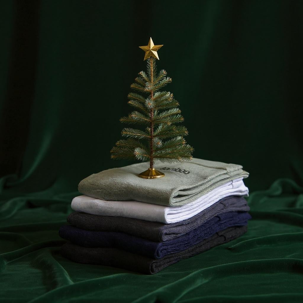 Chaussettes personnalisables en fibre de bambou - Lot de 10 paires